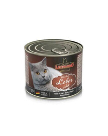 LEONARDO Quality Selection vlhké krmivo pro kočky bohaté na játra 200 g