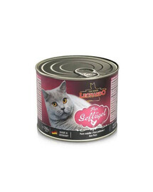 LEONARDO Quality Selection mokré krmivo pro kočky, drůbež 200 g