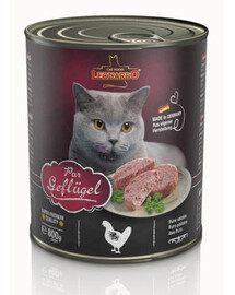 LEONARDO Quality Selection konzerva pro kočky s drůbeží 800 g