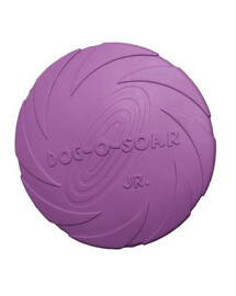 PET-NOVA RUB-DISC-VIOLET gumový disk hračka pro psy