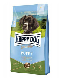 Happy Dog Sensible Puppy granule pro štěňata, 1-6 měsíců, jehněčí / rýže, 10 kg