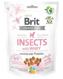 BRIT Care Dog Crunchy Cracker Puppy Insect 200 g pamlsky s hmyzem pro štěňata 200 g