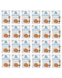 BRIT Care filety v kapsičkách z krůty a krevet pro kočky 24x 85 g