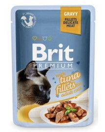 BRIT Premium filety v omáčce z tuňáka 24x 85 g