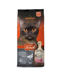 LEONARDO Adult Duck & Rice krmivo pro kočky s kachnou a rýží 15 kg