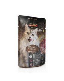 LEONARDO Finest Selection mokré krmivo pro kočky, masové menu 85 g