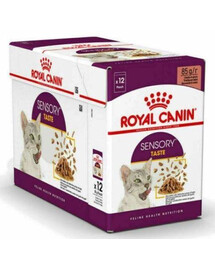 ROYAL CANIN Sensory Taste vlhké krmivo pro kočky stimulující chuťové vjemy 12x 85 g