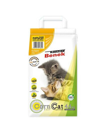 BENEK Super Corn Cat Classic kukuřičné stelivo pro kočky 22 kg (35 l)