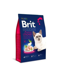 BRIT Cat Premium by Nature krmivo pro sterilizované kočky kuře 300 g