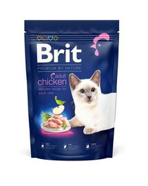BRIT Cat Premium by Nature kuře pro dospělé 300 g