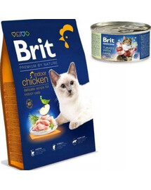 BRIT Cat Premium by Nature Indoor kuře 300 g