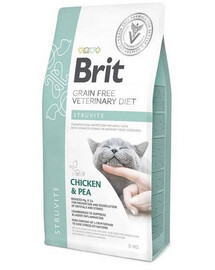 BRIT veterinární krmivo Cat Struvite 5 kg