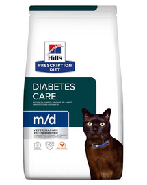 HILL'S Prescription Diet Diabetes Feline With Chicken granule pro diabetické kočky 3 kg