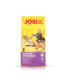 JosiDog Junior Sensitive granule pro štěňata s citlivým žaludkem 15 kg