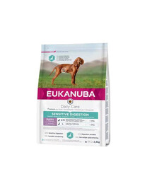 Eukanuba Dog Dry Daily Care Sensitive Digestion Puppy Chicken Bag granule pro štěňata s citlivým žaludkem 2,3 kg