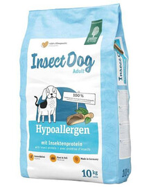 InsectDog Hypoalergen hypoalergenní granule pro dospělé psy 10 kg
