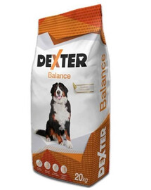 REX Dexter Balance granule pro dospělé psy velkých plemen s přidanými vitamíny 20 kg