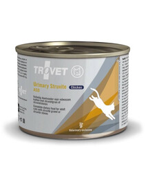 TROVET Urinary Struvite Chicken ASD 200 g - veterinární krmivo pro dospělé kočky s kuřecím masem 200 g