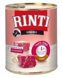 RINTI Singlefleisch Beef monoproteinové hovězí maso 800 g