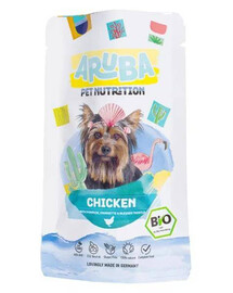 ARUBA Dog Bio kapsička pro psy kuře s dýní, cuketou a ostropestřcem 100 g
