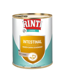 RINTI Canine Intestinal konzerva pro psy s jehněčím masem 800 g