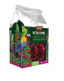 Vitaline Cranberry pro papoušky a exotické ptactvo 30 g