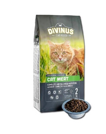 DIVINUS Cat Maso pro dospělé kočky 2 kg