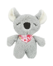 TRIXIE Koala hračka pro kočky, plyš 12 cm, s štípačkou