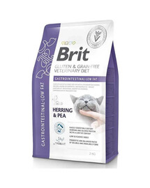 BRIT Veterinary Diets Cat Gastrointestinal 5 kg pro zažívací potíže koček