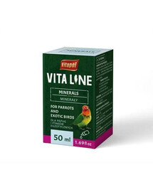 VITAPOL Minerály pro exotické ptactvo 50 ml