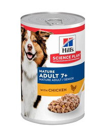 HILL'S Science Plan mokré krmivo pro starší psy s kuřecím masem 370 g