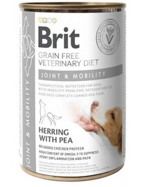 BRIT Veterinary Diet Dog Joint&Mobility kloubní krmivo pro psy 400 g