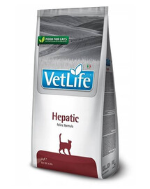 FARMINA Vet Life Natural Diet Cat Hepatic veterinární granule pro kočky 400 g