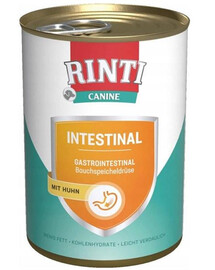 RINTI Canine Intestinal chicken konzerva pro psy s kuřecím masem 400 g