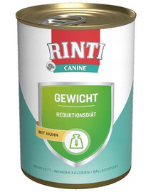 RINTI Canine Weight konzerva pro psy s kuřecím masem 400 g