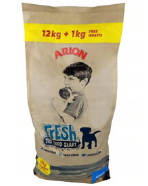 Arion Fresh Junior granule pro štěňata s kuřecím masem 12+1 kg