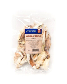 PETMEX Králičí uši s kožešinou 100g