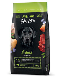 FITMIN For Life Adult All Breeds granule pro psy 12 kg