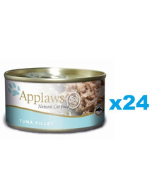 APPLAWS Cat Adult Tuna Fillet in Broth filet z tuňáka ve vývaru 24x70g