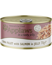 APPLAWS Cat Tuna Fillet & Salmon in Jelly tuňák a losos v želé 70g