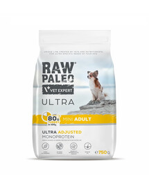 RAW PALEO Ultra Turkey Mini Adult 750g pro dospělé psy malých plemen krůtí