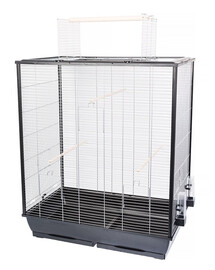 INTERZOO Fiona XL Klatka dla ptaków 78 cm czarna