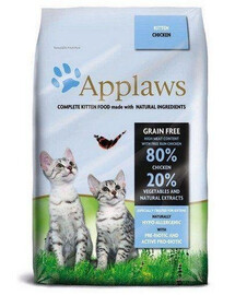 APPLAWS Cat Kitten Chicken 6 kg (3x2 kg) s kuřecím masem pro koťata