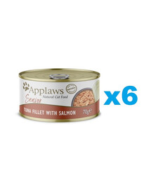 APPLAWS Cat Senior Tuna with Salmon in Jelly tuňák s lososem v želé pro seniory 6x70g