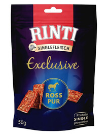 RINTI Singlefleisch Exclusive Snack Horse 50 g