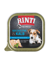 RINTI Feinest Poultry Pure&Veal drůbeží a telecí maso 150 g