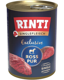 RINTI Singlefleisch Exclusive Horse Pure 400 g