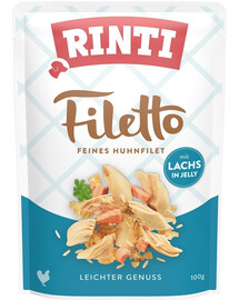 RINTI Filetto in Jelly Chicken&Salmon 100 g