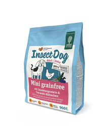 GREEN PETFOOD InsectDog Mini 5x900g krmivo s hmyzem pro psy malých plemen
