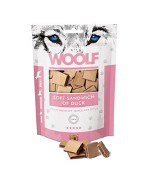 WOOLF Soft Sandwich Of Duck 100g měkké kachní sendviče